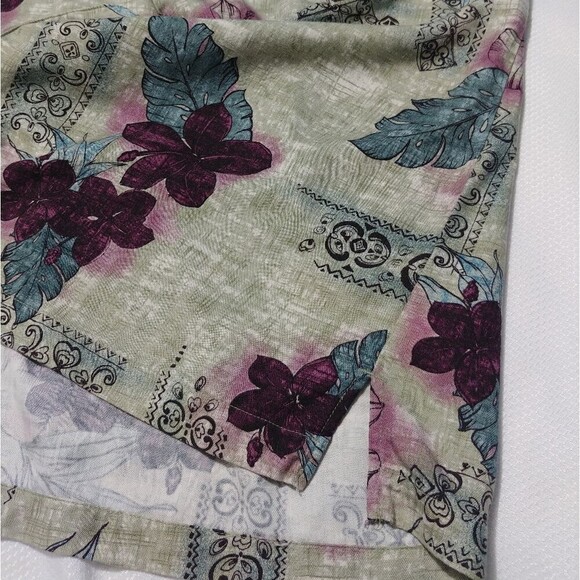 Caribbean joe Hawaiian Shirt for Men Size Medium Short Sleeve tropical shirt - Picture 9 of 10